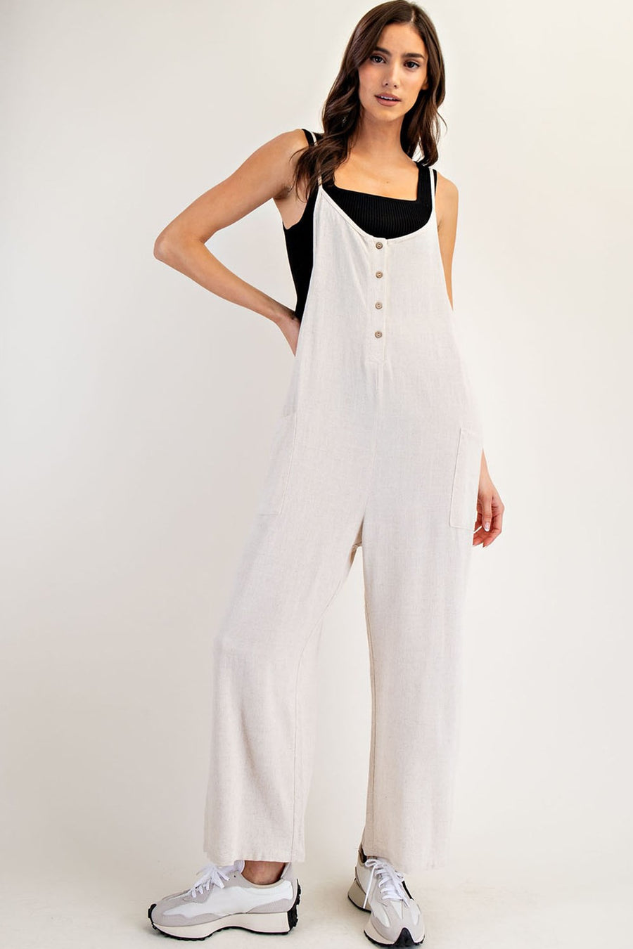 Oatmeal Jumpsuit