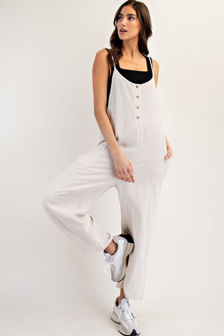 Oatmeal Jumpsuit