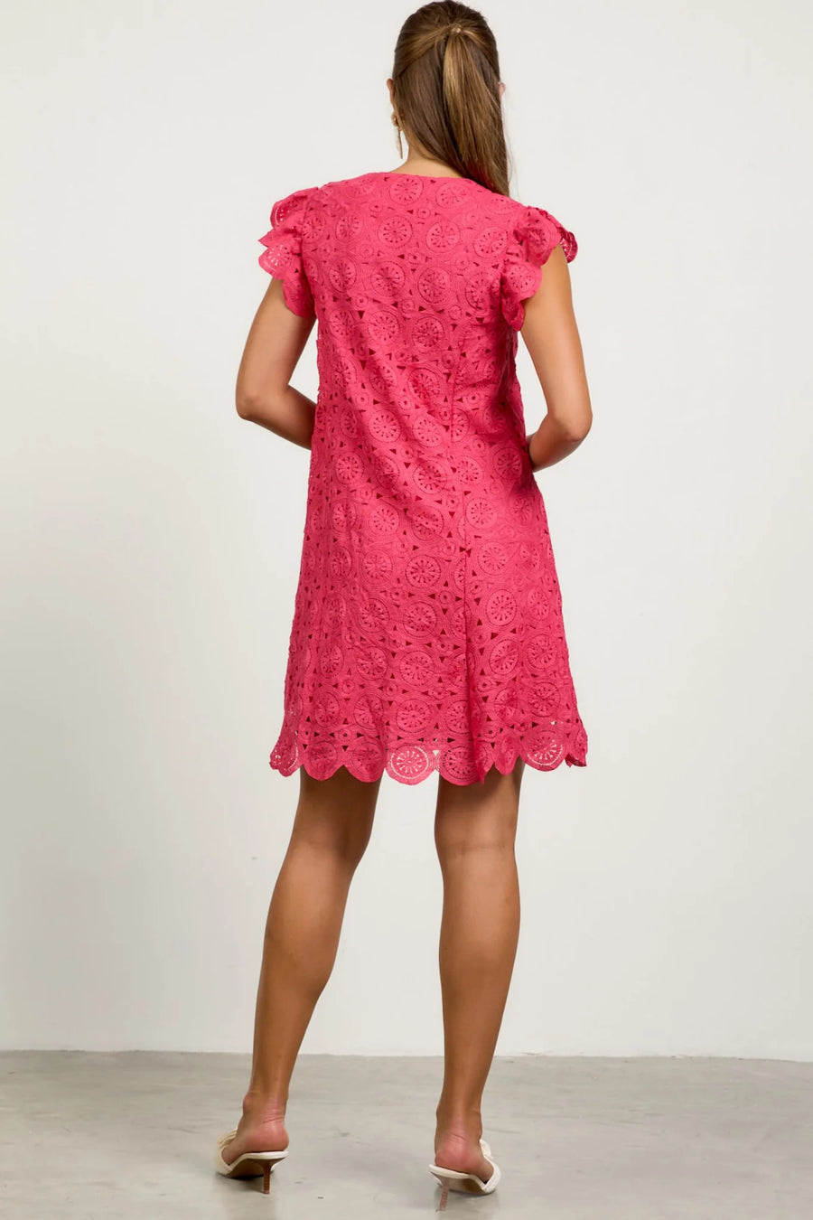 Skies are Blue Raspberry Sorbet Dress