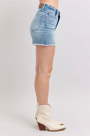 Judy Blue Western Cut Off Shorts