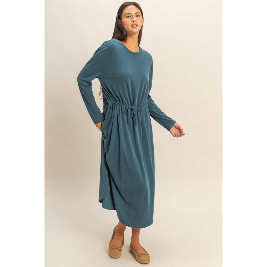 Double Zero Deep Pond Midi Dress