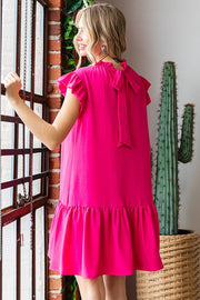 Fuchsia Pop Dress