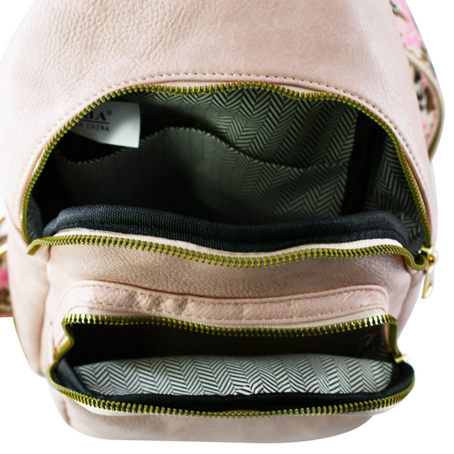 Zara Zipper Crossbody Bag