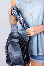 Zara Zipper Crossbody Bag