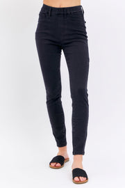 Judy Blue Black Pull On Skinny Jeans