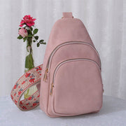 Zara Zipper Crossbody Bag