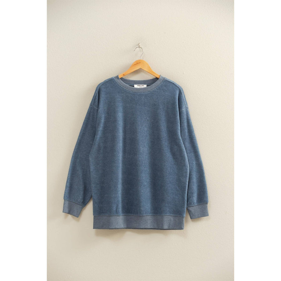 Double Knit Oversized Crewneck
