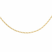 Brenda Grands 18K Gold Modern Paperclip Necklace