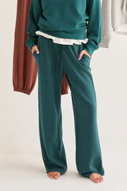 Double Zero Deep Green Double Knit Pants