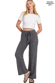 Black Hacci Drawstring Pants