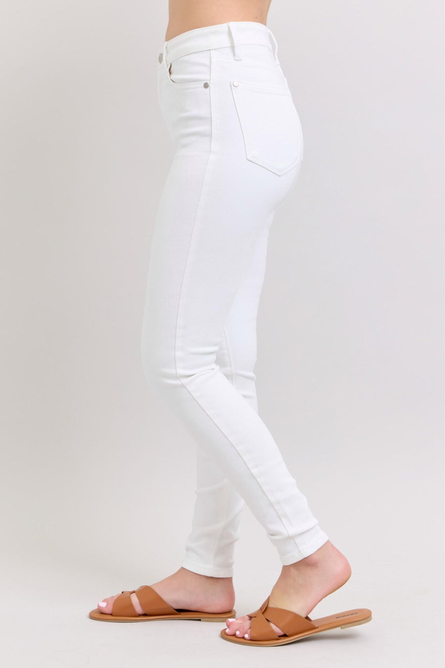 Judy Blue White Skinny Jean