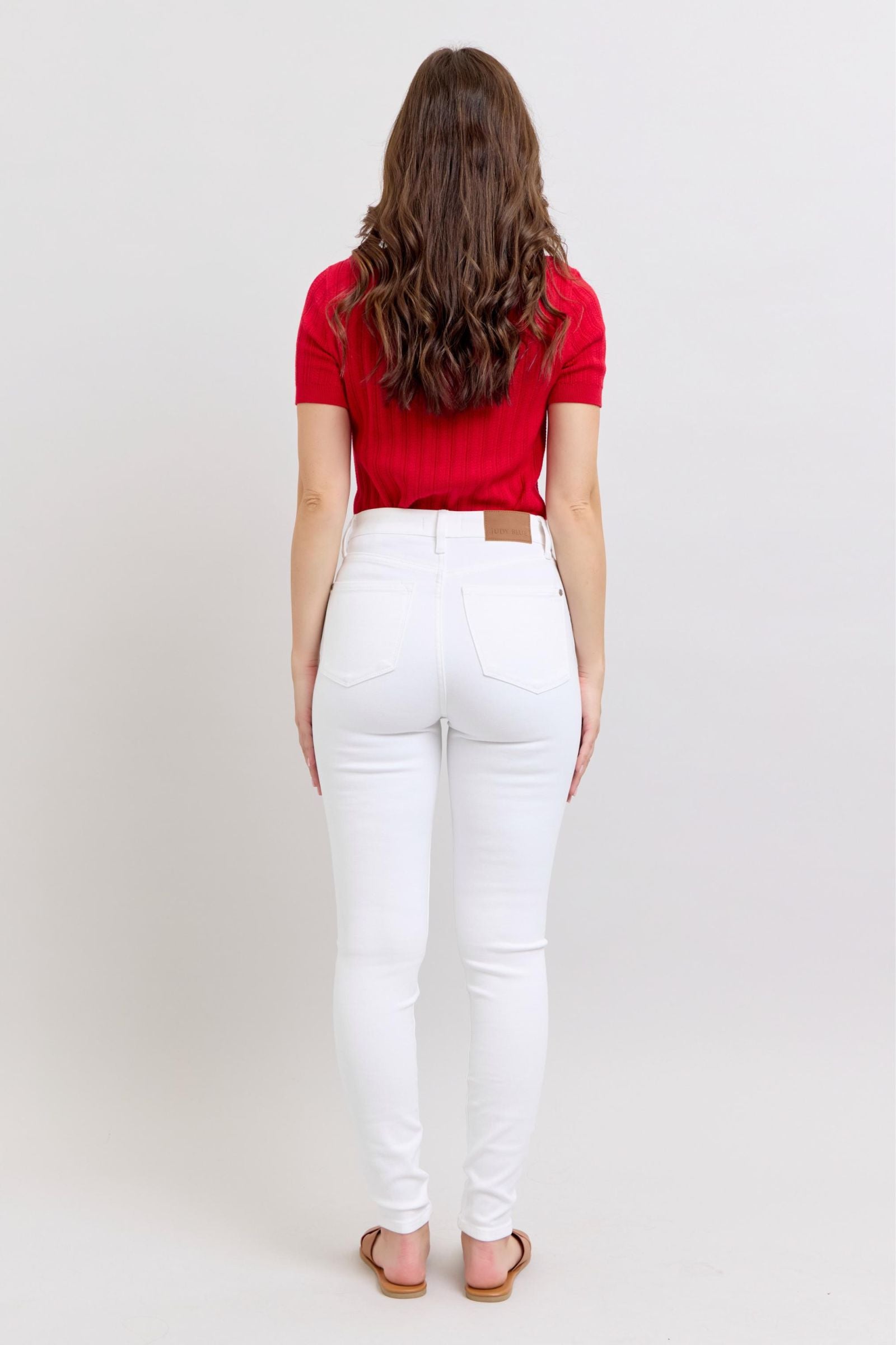 Judy Blue White Skinny Jean