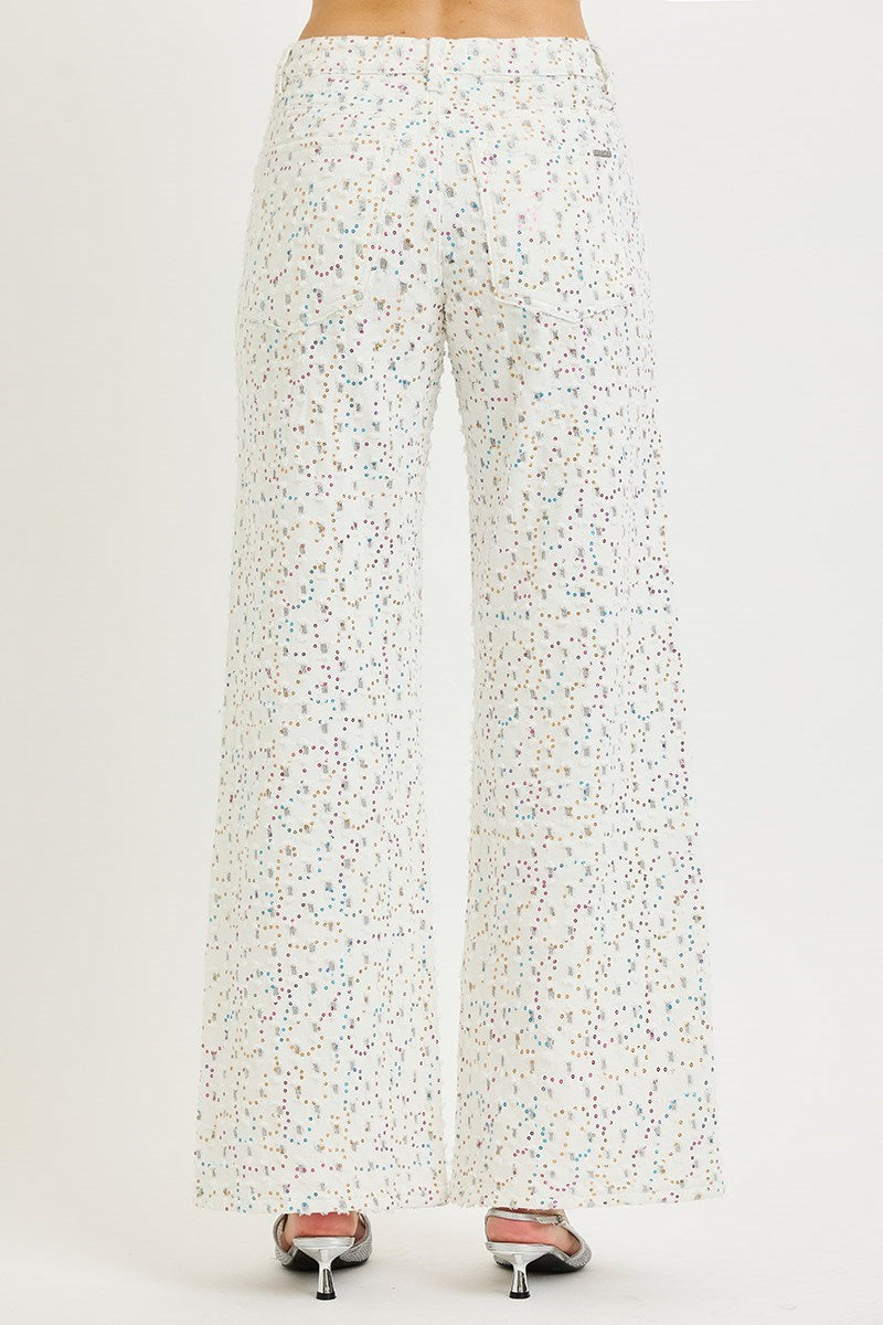 RISEN Stardust Wide Leg Jeans