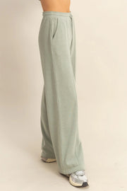 Double Zero Sage Pin Tuck Pants