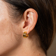 Brenda Grands 18k Gold Twin Mini Hoops