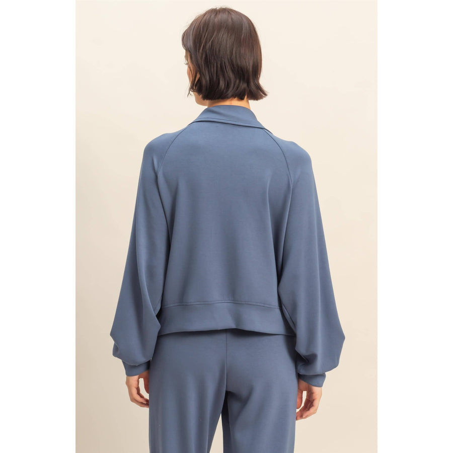 Double Zero Double Knit Half Zip