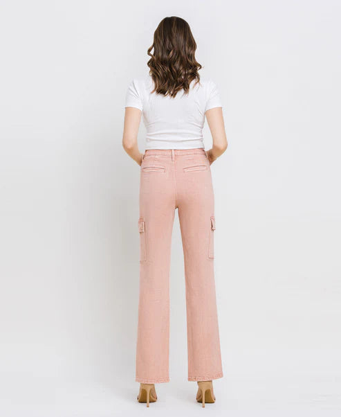 Flying Monkey Misty Rose Cargo Jean