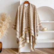 Leopard Ruana Wrap