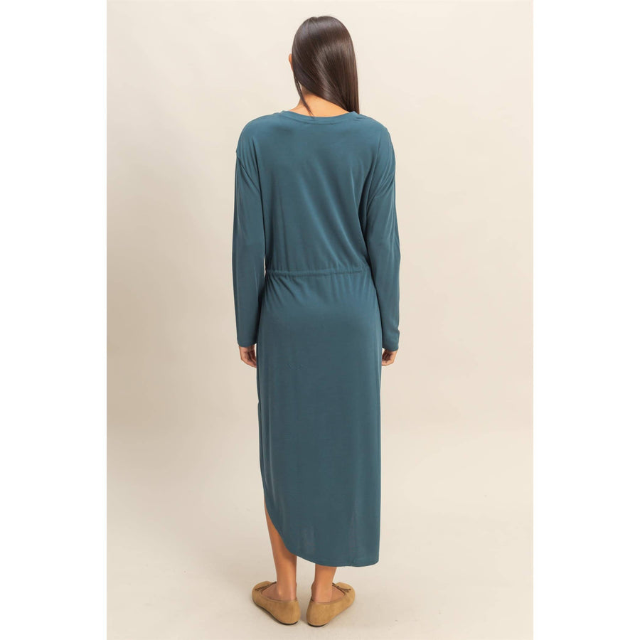 Double Zero Deep Pond Midi Dress