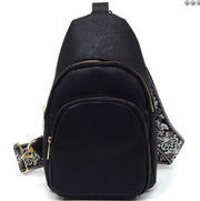 Zara Zipper Crossbody Bag