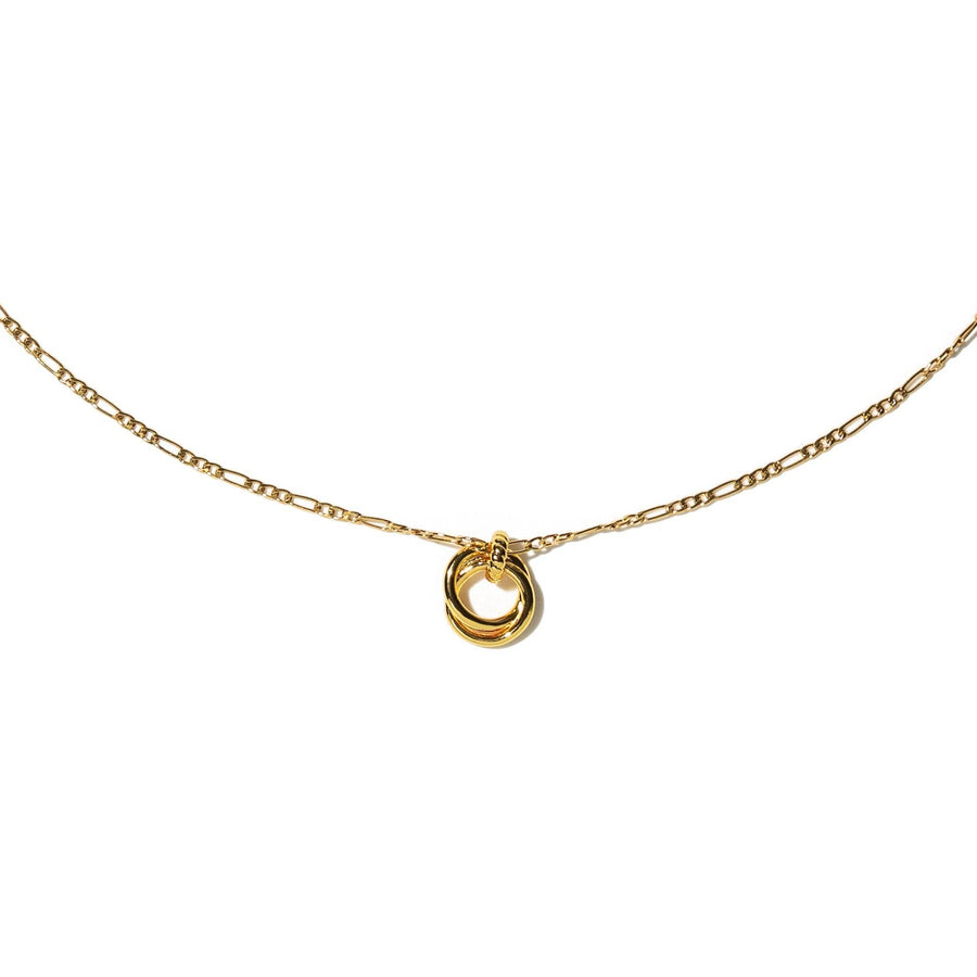 Brenda Grands 18k Gold Looped Duo Necklace