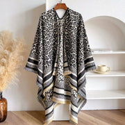 Leopard Ruana Wrap