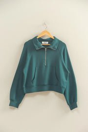 Double Zero Deep Green 3/4 Zip