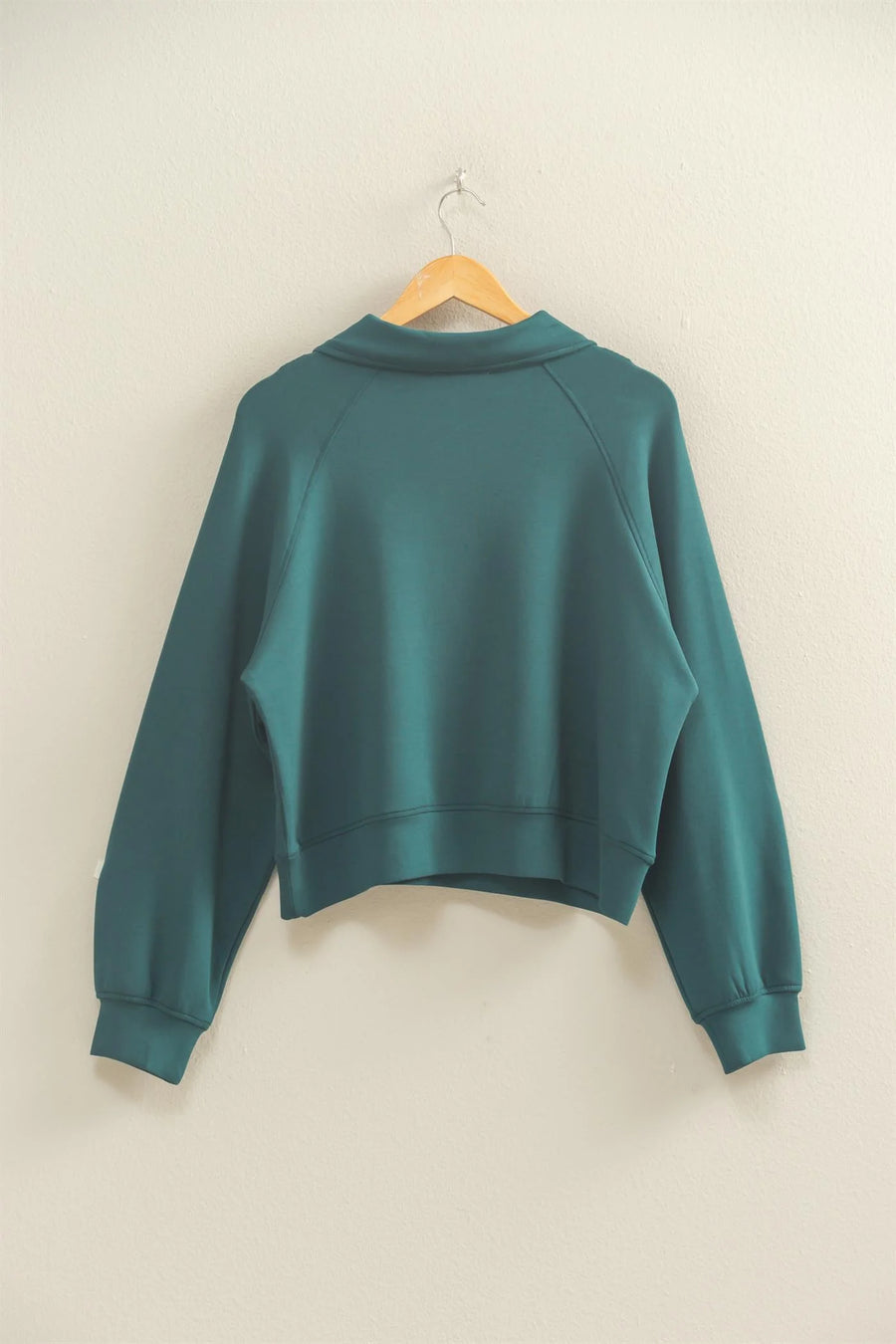 Double Zero Deep Green 3/4 Zip