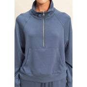 Double Zero Double Knit Half Zip