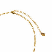 Brenda Grands 18K Gold Modern Paperclip Necklace