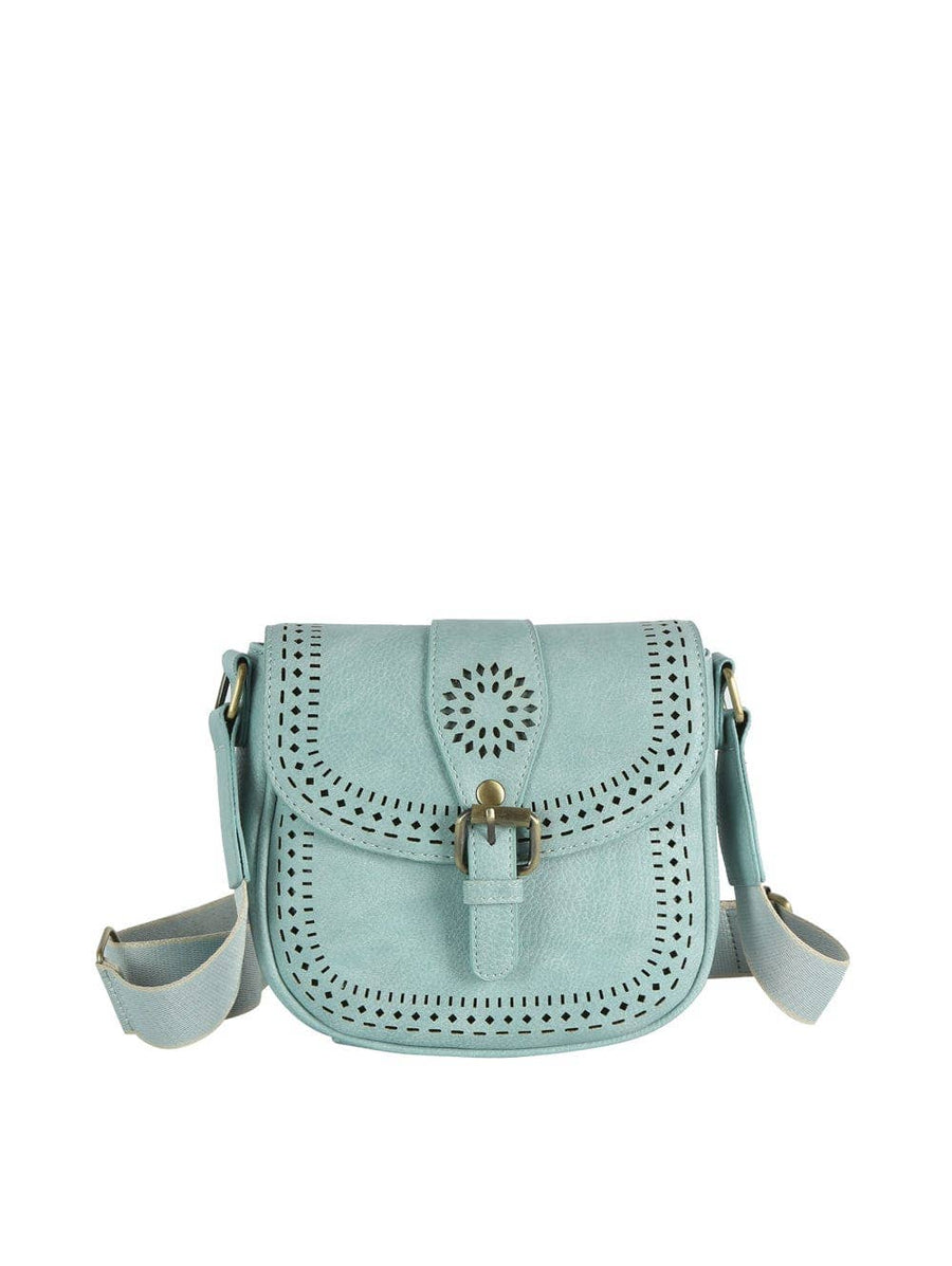 Norah Laser Cutout Crossbody Bag