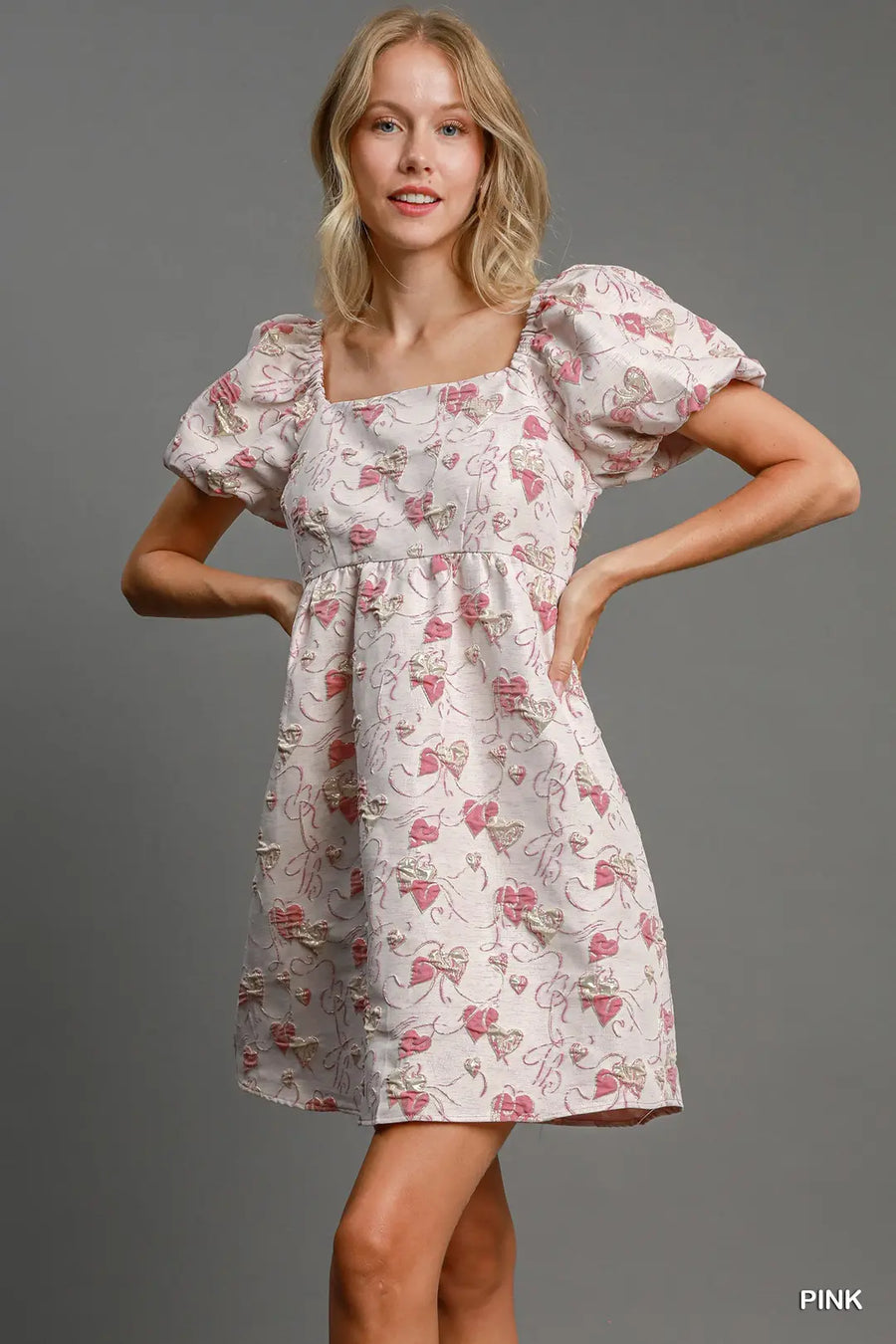 Umgee Pink Valentines Dress