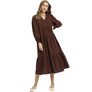 Umgee Wine Midi Dress