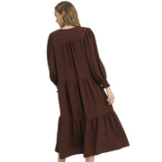 Umgee Wine Midi Dress